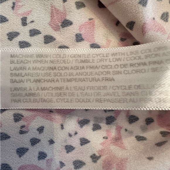 Eloquii Plus Size Assymetrical Floral Ruffle Dress - Picture 8 of 8